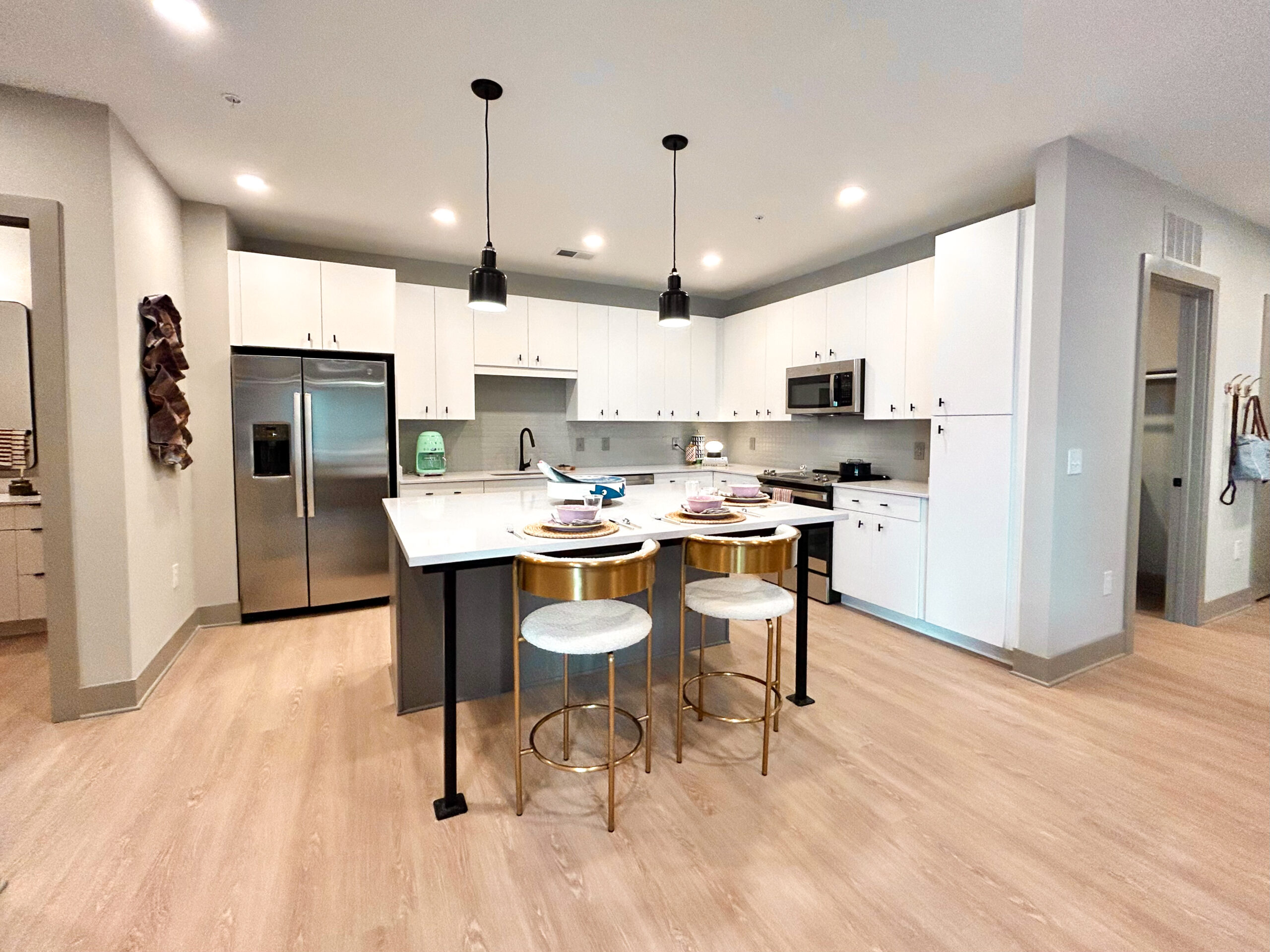 Kitchen of two bedroom apartment